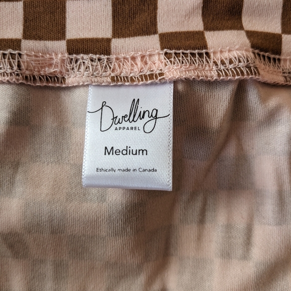 Made in Canada cotton bamboo mini skirt sz medium - Picture 3 of 4